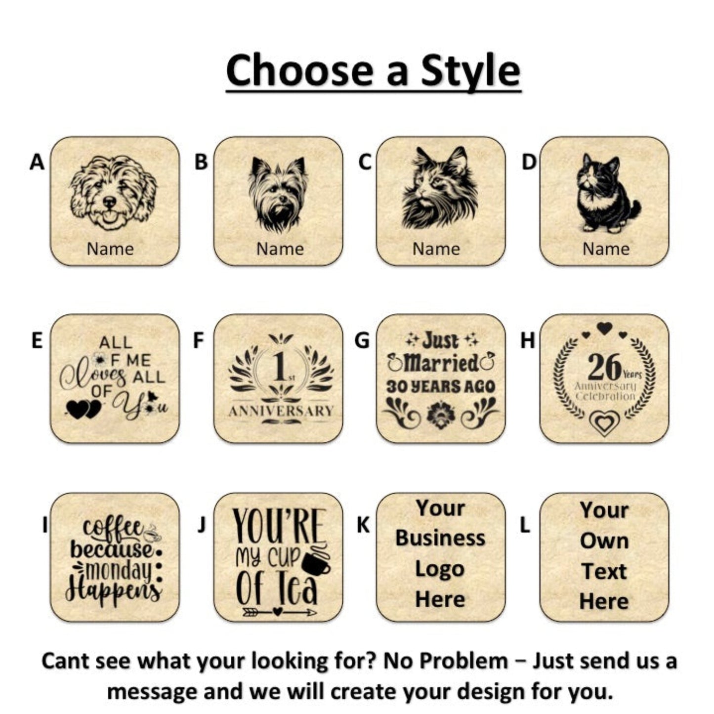 Chunky Wooden Coasters