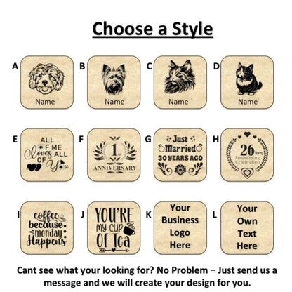 Chunky Wooden Coasters