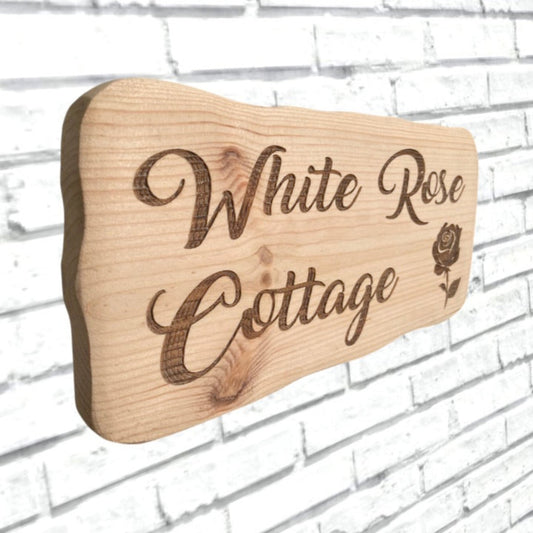 Rustic Wooden Sign