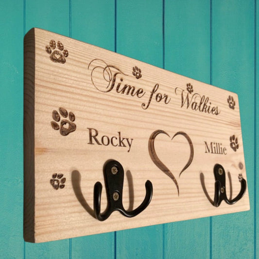 Wooden Pet Lead Holder