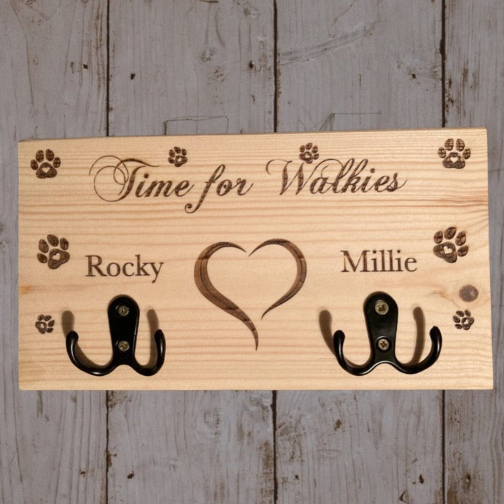 Wooden Pet Lead Holder